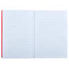 Image of Never Give Up Coral Poppies Flexcover Journal with Elastic Closure