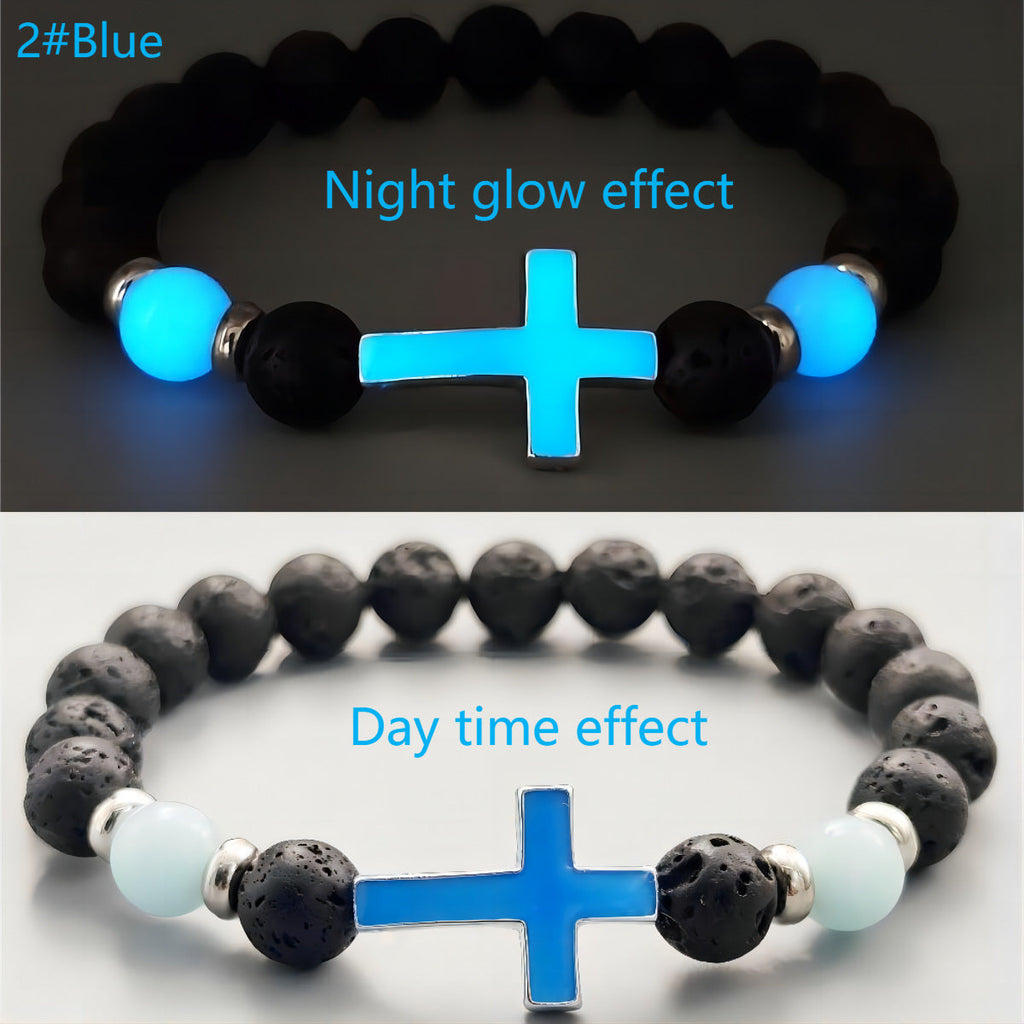 Glowing Cross Bracelet