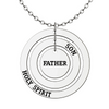 Image of Trinity Ring Necklace
