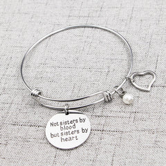 Sisterhood Bangle Bracelet