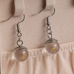 Mustard Seed Ball Earrings