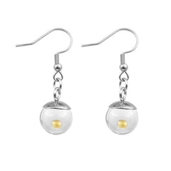 Mustard Seed Ball Earrings