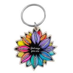 Identity Flower Key Chain