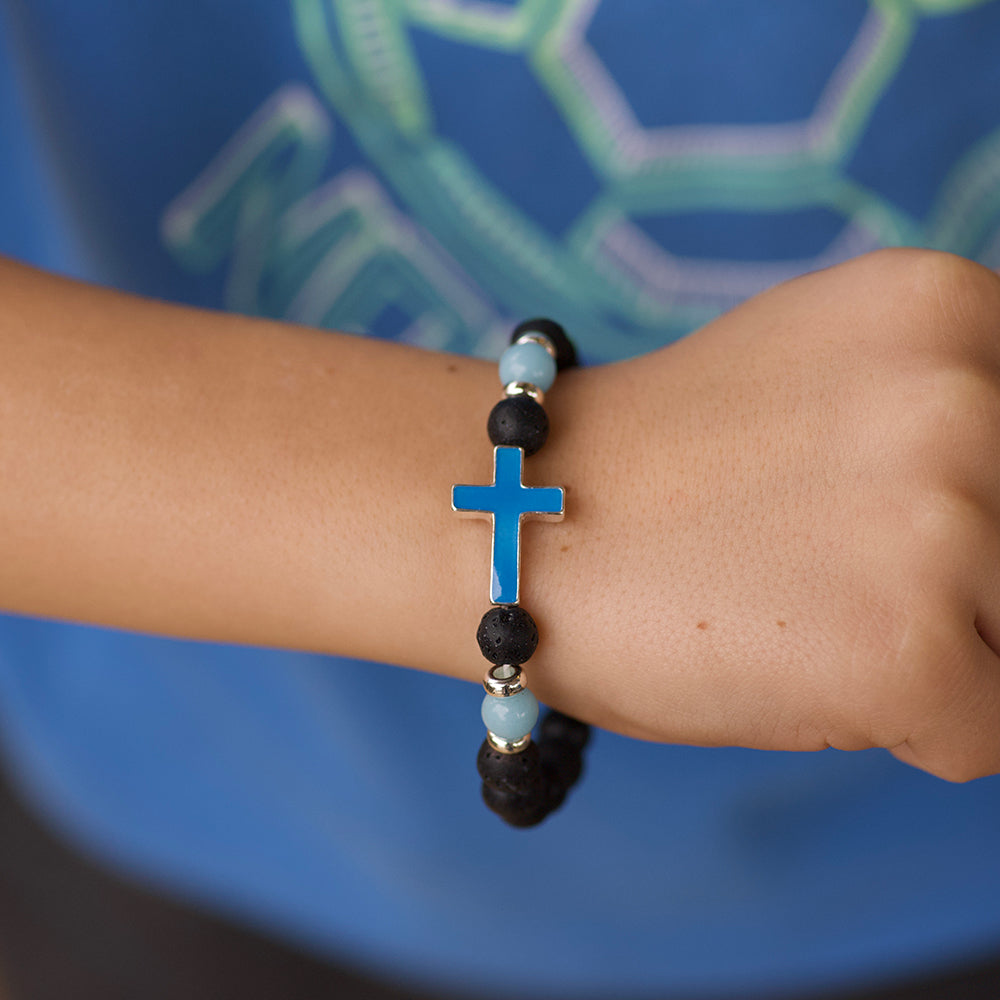 Glowing Cross Bracelet