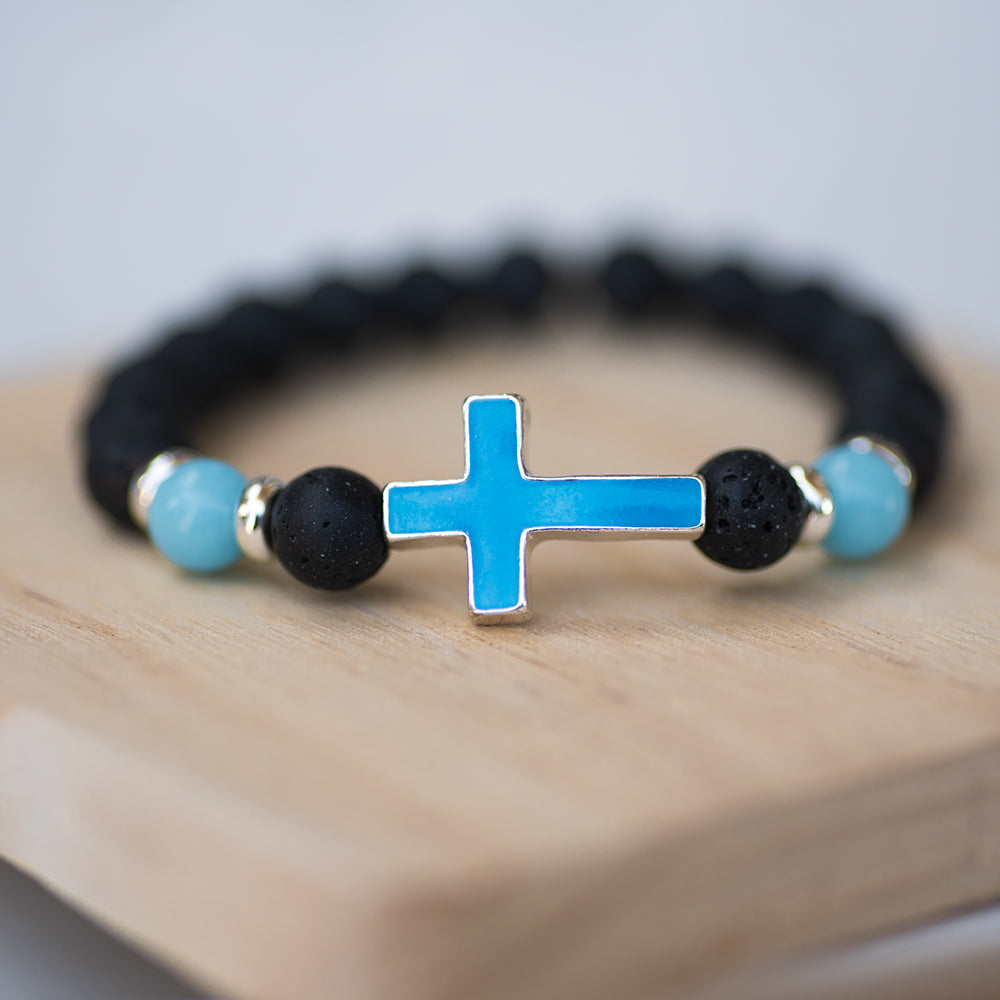 Glowing Cross Bracelet