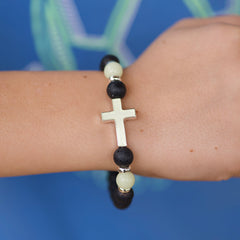 Glowing Cross Bracelet