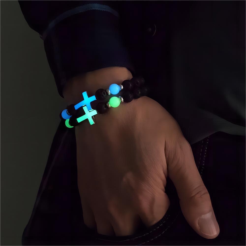 Glowing Cross Bracelet