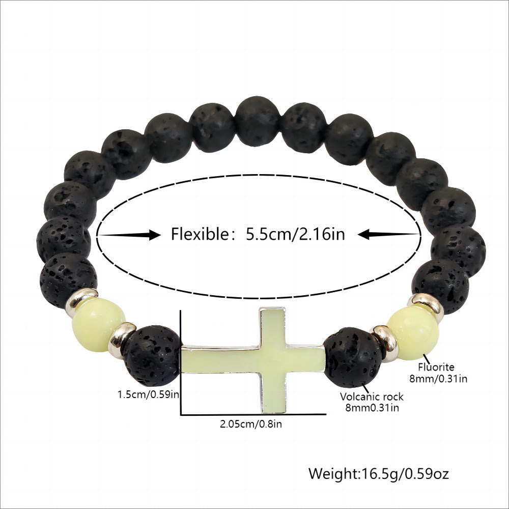 Glowing Cross Bracelet