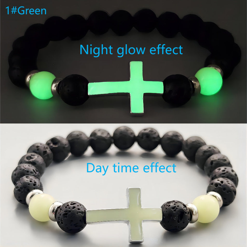 Glowing Cross Bracelet