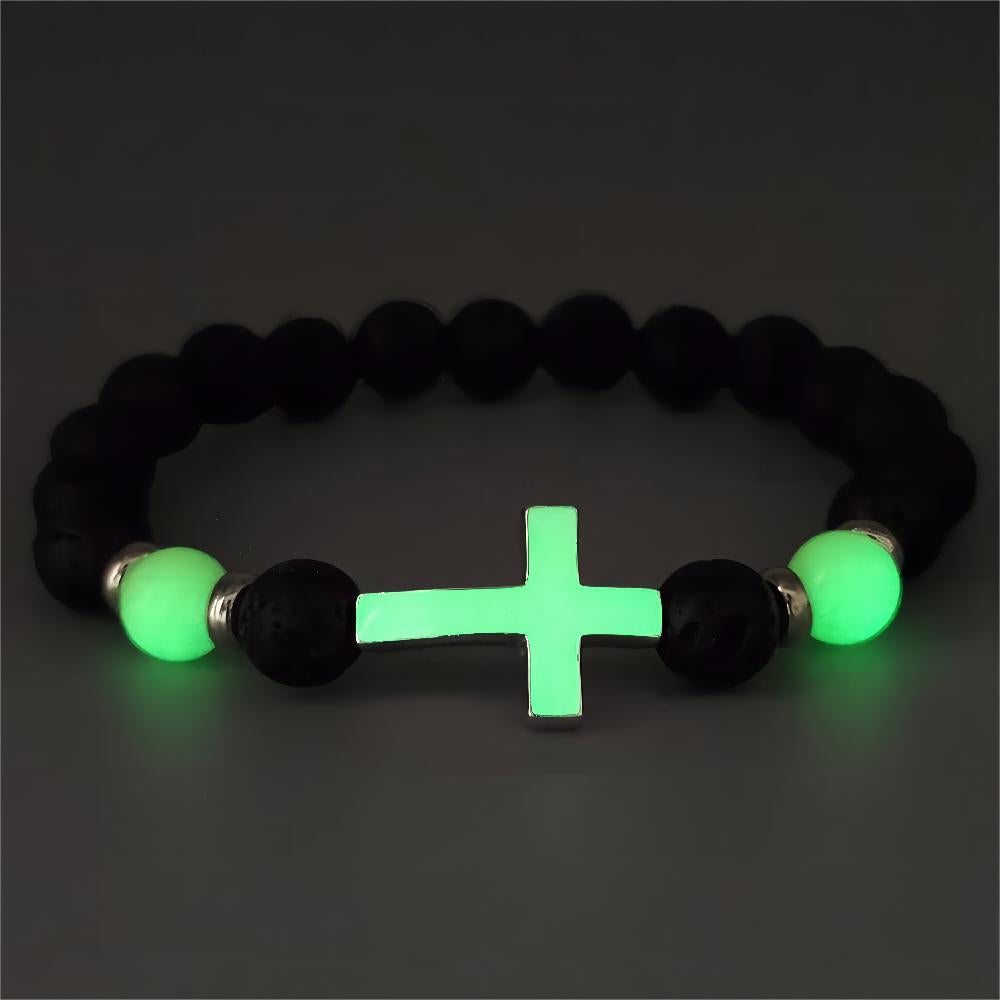 Glowing Cross Bracelet