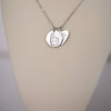 Woman at the Well Circle + Heart Pendant Necklace