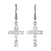 Image of Amazing Grace Cross Earrings