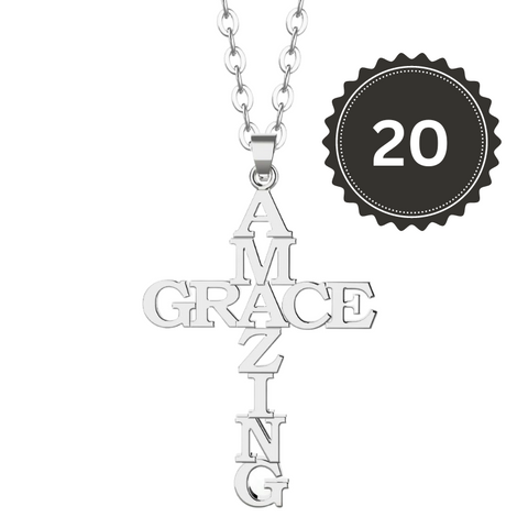 The Pro Giver's Bundle (Amazing Grace Cross Necklace)