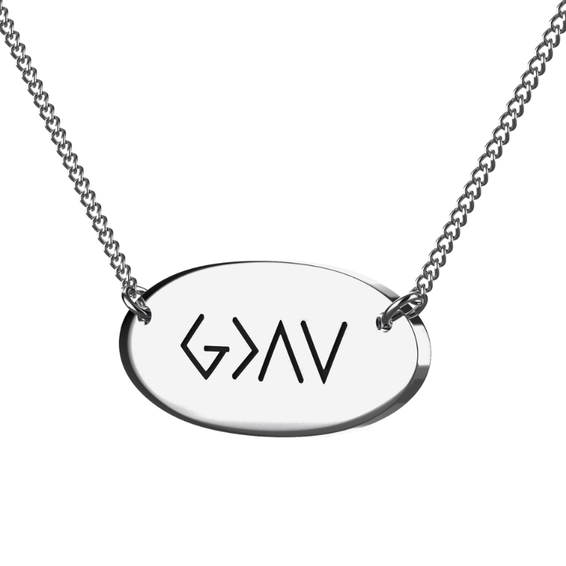 God Is Greater Necklace