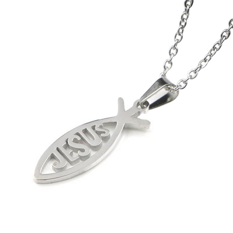 Jesus Fish Necklace