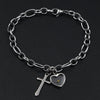 Image of Mustard Seed (Heart) Bracelet w/ Link Chain